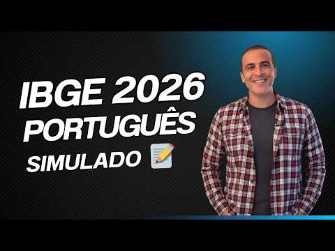 Portuguese IBGE 2026: FGV Mock Exam with the Most Frequently Asked Questions