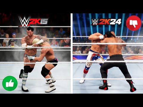 20 Things WWE 2K15 Did Better Than WWE 2K24