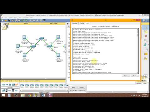 3.2.2.4 Configuring Trunks