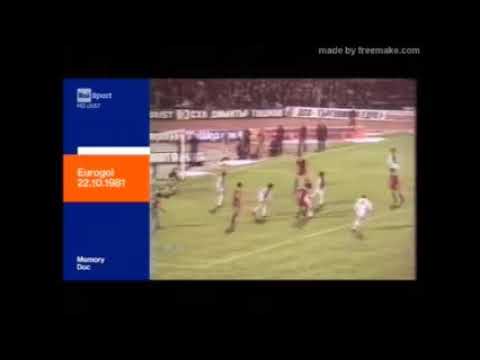 CSKA Sofia - Glentoran 2-0 - Coppa dei Campioni 1981-82 - ottavi di finale - andata