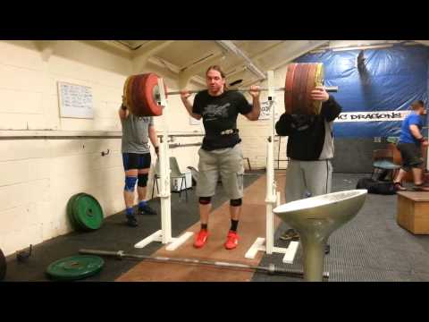 Squat 253kg / 557lb - Deadlift 335kg / 738lb