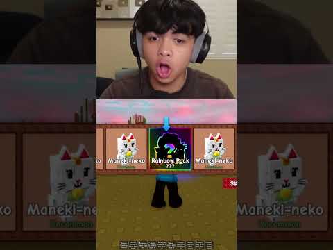 I got the Rainbow Corrupted Kitsune in Grow a Garden 😱 #roblox #growagarden