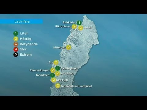 Sophia Nilsson om påskvärmen och lavinfaran i fjällen - Nyhetsmorgon (TV4)