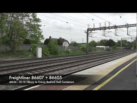 Freight Highlights - Rugeley Trent Valley - Thursday 17th May 2012