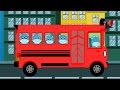 Hippo Wheels On The Bus Nursery Rhymes For Kids And Childrens