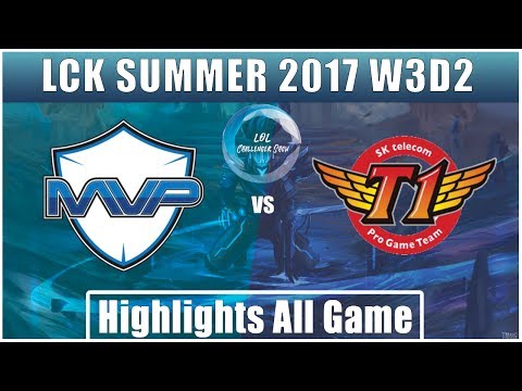 MVP vs SKT || Highlights All Game || LCK SUMMER 2017 || MVP vs SK Telecom