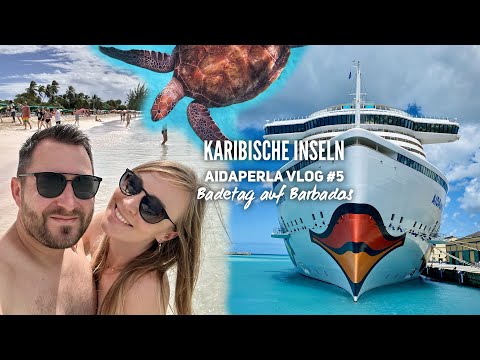 Karibische Inseln mit AIDAperla 2023 - Vlog #5: Badespaß auf Barbados