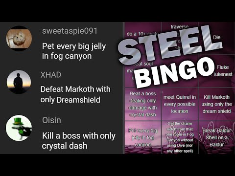 Steel Soul Bingo With Viewer Suggestions