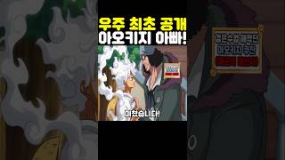 원피스 최신화인데? 우주 최초 공개 아오키지 아빠가 미쳤습니다! #원피스 #onepiece