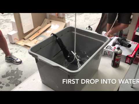 Soudal Multi Spray - Underwater Drill Test