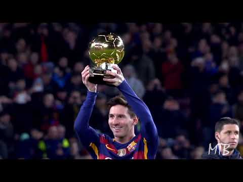 Lionel Messi ● All 6 ICONIC Ballon d'Or Presentations at the Camp Nou