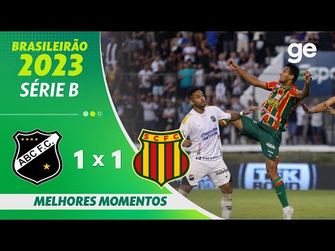 Gols e lances de ABC-RN x Sampaio Corrêa