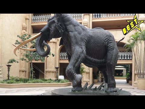 Best Luxury: Big 5 Africa! Impressive! Lost City- The Palace Game Reserve and Hotel.