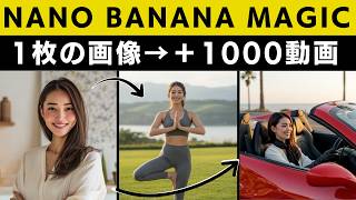 【Nano Banana Magic❗️】たった1枚の画像から好きな動画シーンをいくつも生成するワークフローを分かりやすく解説【OpenArt】