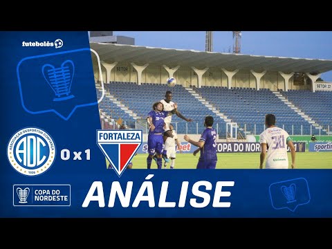 CONFIANÇA 0 X 1 FORTALEZA - LEÃO PEGA O CSA NAS QUARTAS