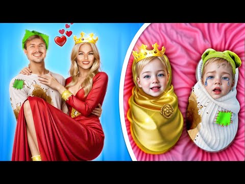 ARM Meisje In Een Rijke Familie! Ik Werd Geadopteerd Door De Koninklijke Familie!