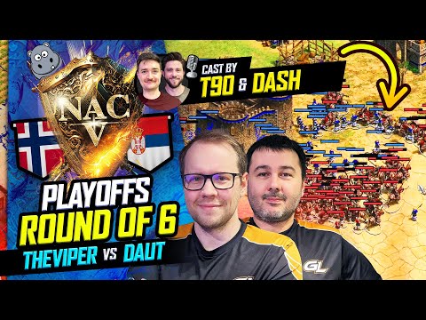NAC 5 | TheViper vs DauT - Round of 6 with T90 & Dash