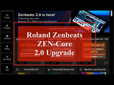 Roland Zenbeats 2.0 - ZEN-Core Technology - Roland you rock!