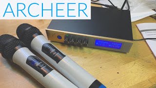 GREAT UHF Bluetooth Microphone For Parties, Bands, Conferences & MORE By Archeer!