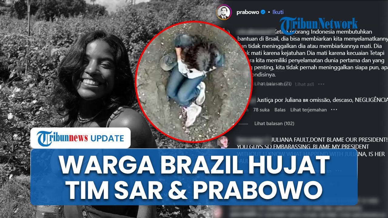 Tewas di Rinjani, Juliana Sempat Bertahan saat Tampak di Drone! Warga Brazil Hujat Prabowo & SAR