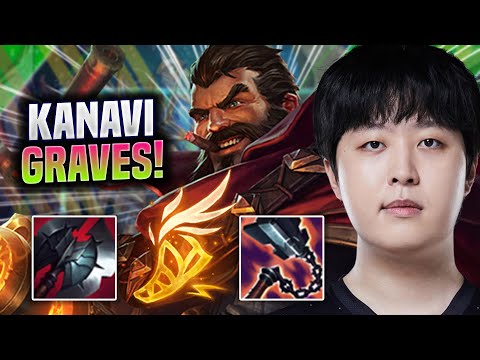 KANAVI STOMPING WITH TANKY GRAVES! - JDG Kanavi Plays Graves Jungle vs Diana! | Season 2022
