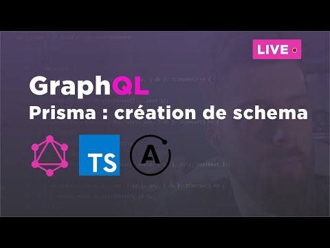 Live GraphQL : Création de schema avec Prisma [NodeJS, Typescript, Apollo & Prisma]