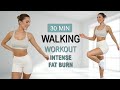 30 Min NON STOP WALKING CARDIO WORKOUT  Intense Full Body Fat Burn To The Beat No Repeat