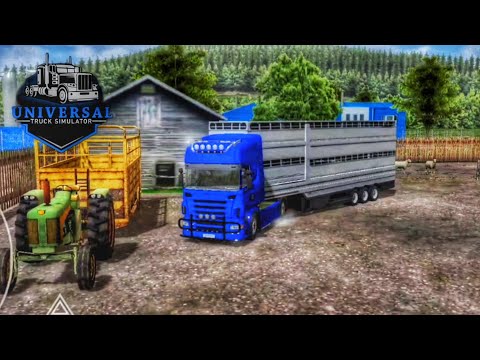 Transportation of sheep | Universal Truck Simulator | Gameplay 6