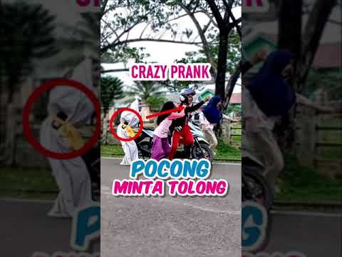 video-komedi-prank-halloween-pocong-minta-tolong