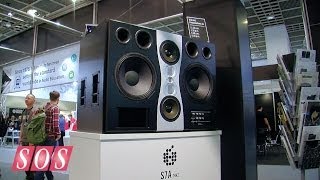 Video thumbnail for ADAM Audio S7A Mk2 - Musikmesse 2014 by Sound On Sound magazine