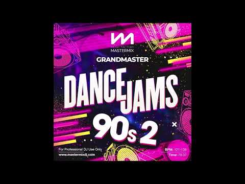 Mastermix - Grandmaster Dance Jams: 90s 2 [Compiled & Produced by Dave Evans & Gary Gee] BPM:121-138