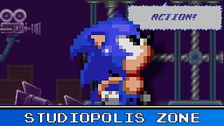 Studiopolis Zone 16 Bit (Sega Genesis Remix) - Sonic Mania