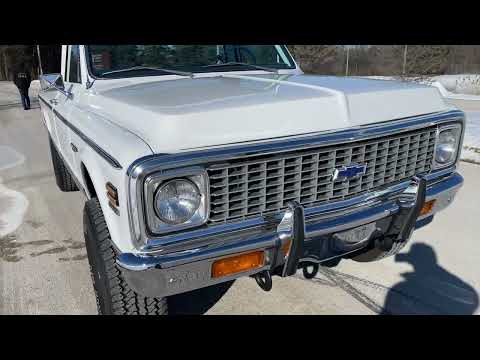 1971 Chevrolet K-10 Custom Deluxe in Big Bend, Wisconsin - Video 2