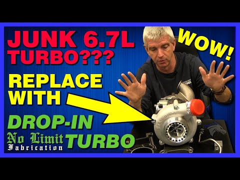 Replace Your 6.7L Junk Turbo With This Drop-In Turbo!!! #diesel #ford #powerstroke #turbo #shorts