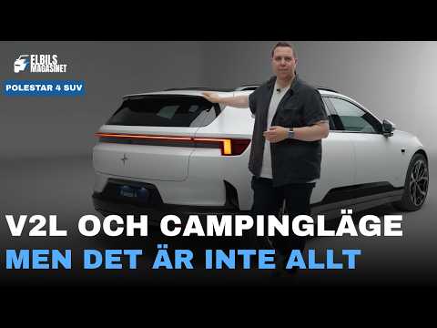Premiär för Polestar 4 SUV | Äntligen kom kombin vi längtat efter
