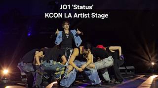 STATUS - JO1 @ KCON LA 2026