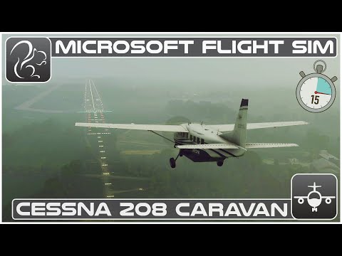 Cessna 208 ILS Approach HOW TO in under 15 Minutes - Microsoft Flight Simulator
