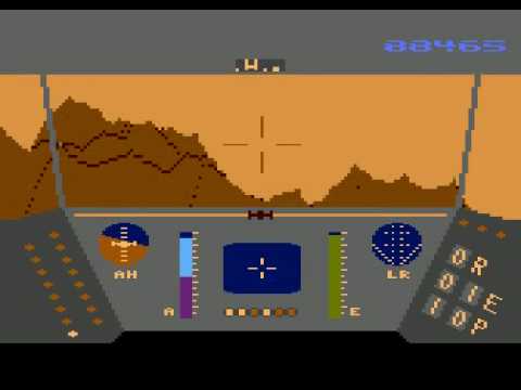 Atari XL/XE - Rescue on Fractalus [Lucasfilm Games] 1985