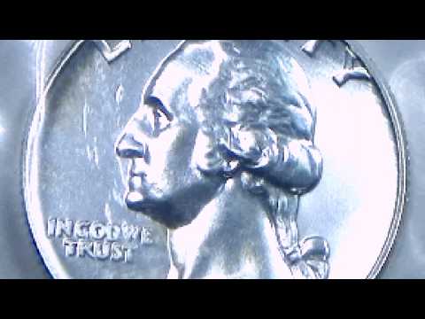 1960 WASHINGTON QUARTER 90% SILVER - MINTAGE: 29,164,000 (PROOF MINTAGE: 1,691,602)