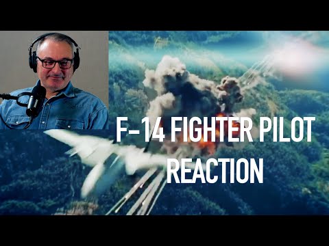 F-14 Fighter Pilot TopGun Reaction