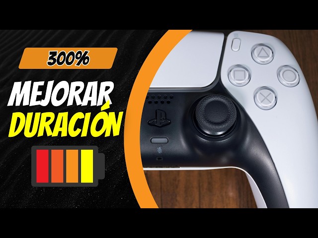Vídeo relacionado con Bateria de Mando para PS5, Batería Doble de 8880mWh de Alta Capacidad, Recambio Fiable de Bateria Mando PS5, Batería para Sesiones de Juego Prolongadas, Batería Mando PS5 de Seguridad