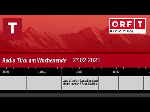 27.02.2021 ORF Radio Tirol Martin Locher & Sara de Blue