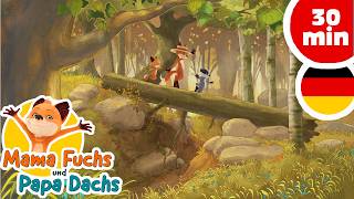 ⭐ 3 wunderschöne Folgen von Mama Fuchs dan Papa Dachs ⭐