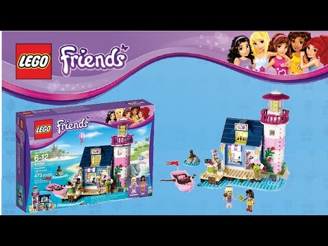 Lego Friends Heartlake Lighthouse 41094 Review & Time-lapse Build