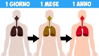 Che succede al tuo corpo se smetti di fumare per 1 ora, 1 giorno, 1 mese e 1 anno