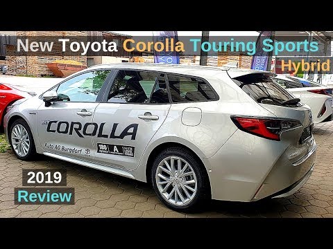 New Toyota Corolla Touring Sports Hybrid 2019 Review Interior Exterior
