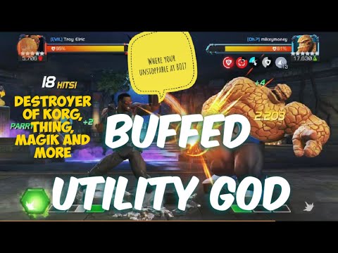 How to use Falcon (Buffed) - Utility GOD - Marvel Contest Of Champions