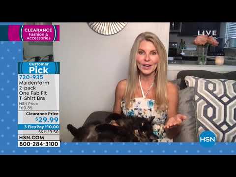 Maidenform 2pack One Fab Fit TShirt Bra