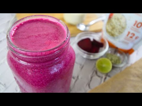 Healthy Beetroot Banana Smoothie