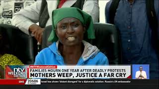 Gen Z families stage anniversary march, seeking justice for fallen protesters